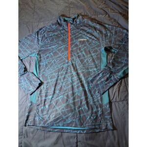 PATAGONIA ALL WEATHER ZIP TOP Mitt cuffs #24202 Men's L  Long Sleeve